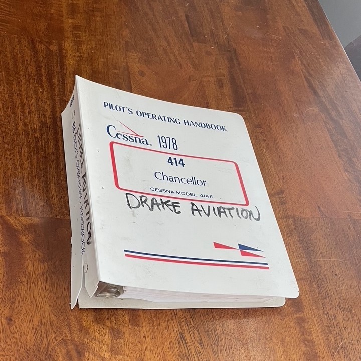 Cessna 414a Pilots Operating Handbook