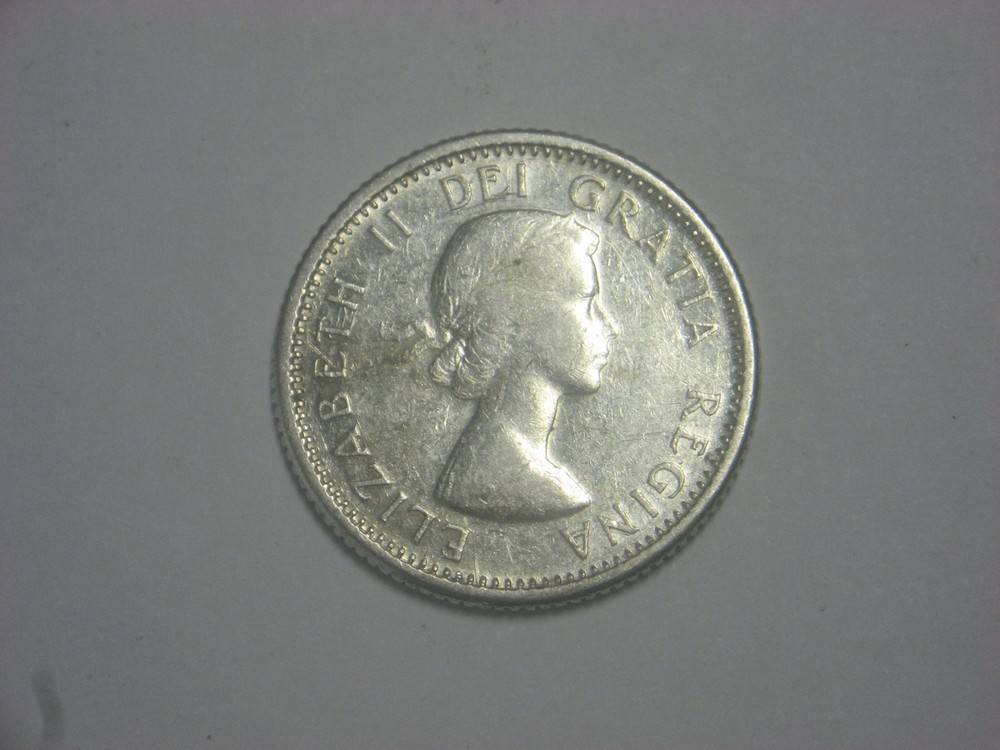 Canada 10 Cents  1957 /silver/