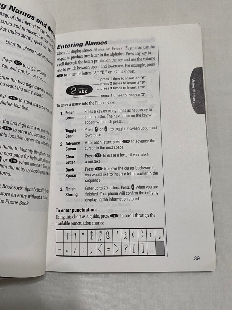 Motorola Digital StarTAC Wireless Telephone Users Guide ST7760 + Paper Inserts