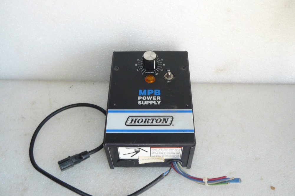 HORTON MPB POWER SUPPLY WITH POWER CONTROL KNOB
