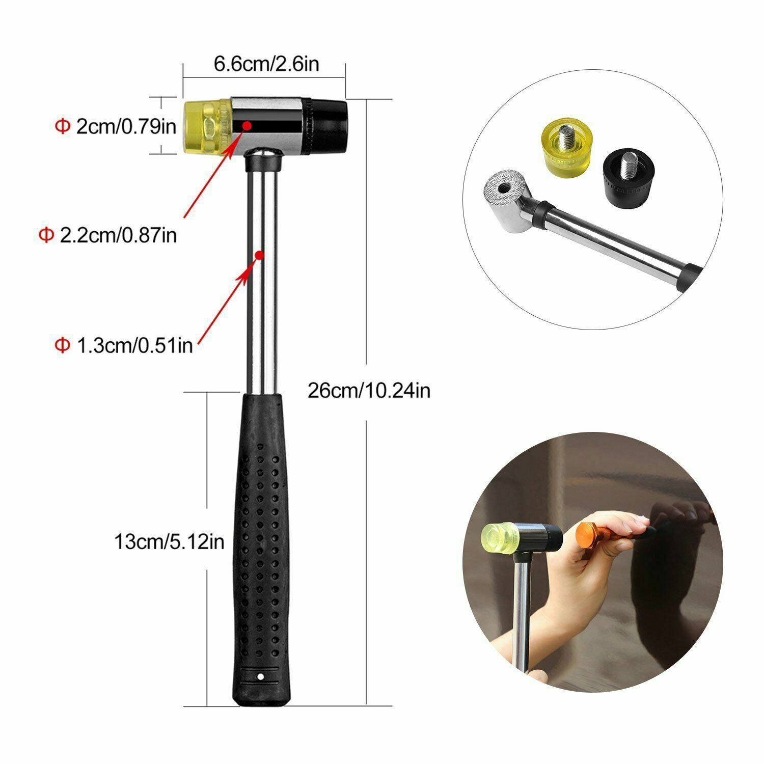 PDR 116Pcs Paintless Dent Removal Rods Stainless Steel Tool Kit Dent Repair kit