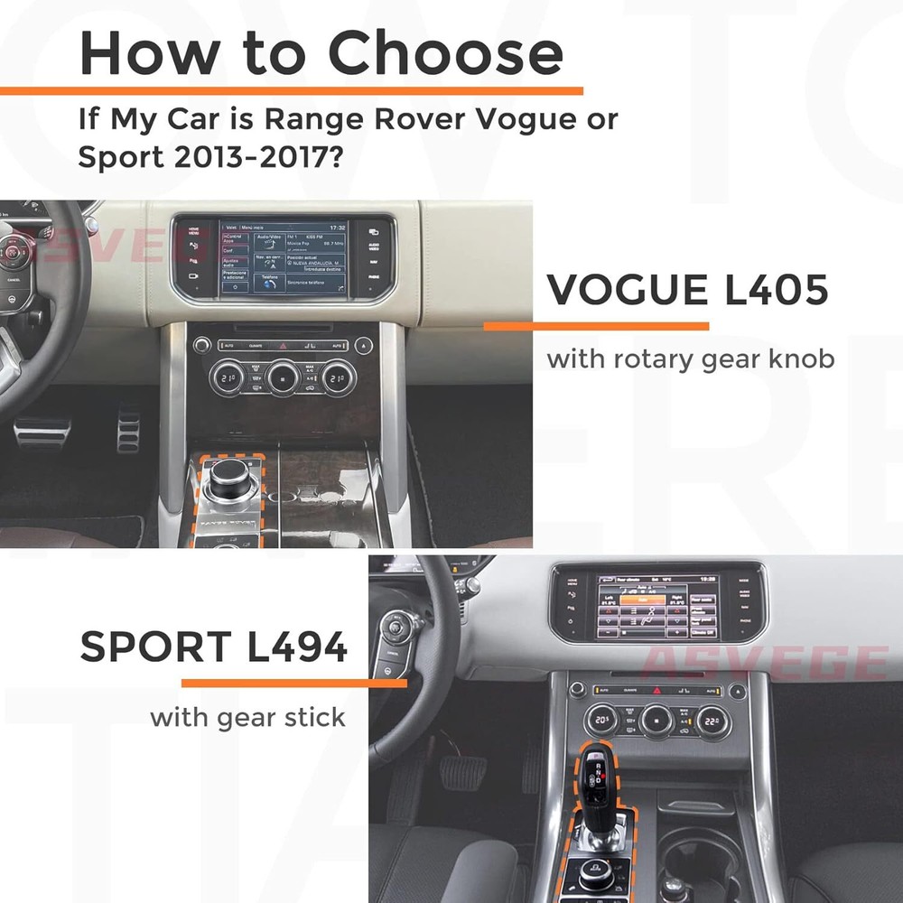 10" Upgrade AC Climate Control Air Screen For L405 Range Rover Vogue 2014~2017