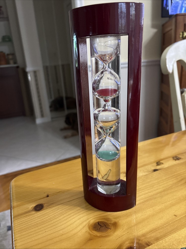 Used Floating Multicolor Hourglass Decor - Free Shipping