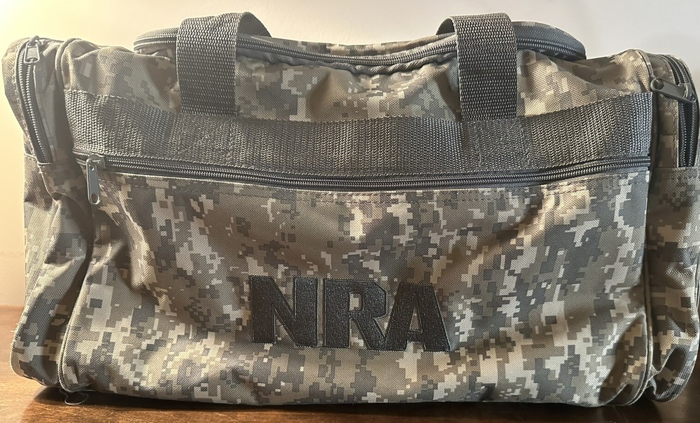 NRA Digital Camo Duffle Bag~Tactical~Range~Hunting