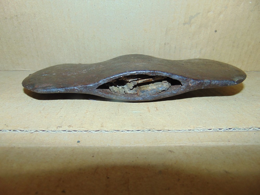 Very Old Double Edged Axe Head "Knot Klipper"