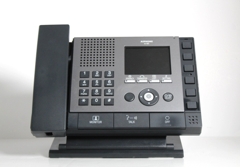 Aiphone IX-MV IP Video Master Station W/ Full Stand & Handset