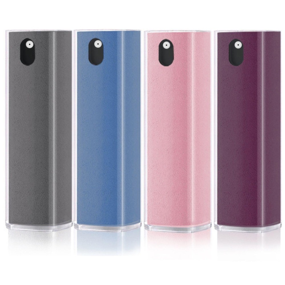 4PCS Screen Cleaner Touchscreen Mist Spray, Portable Reusable black