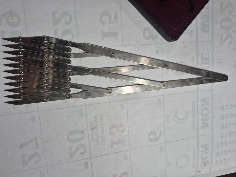 VTG Precision WEST GERMANY 11-Point Equal Space Divider Precision Tool #2