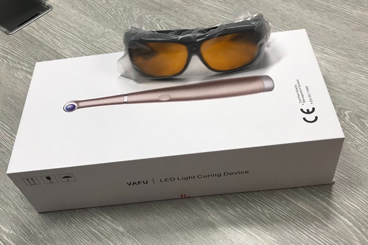 VAFU Dental 1 Second LED Curing Light Caries Detection Wireless Charging USSTOCK
