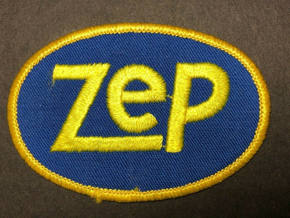Vintage NOS Machine Stitched Embroidered Patch - ZEPP