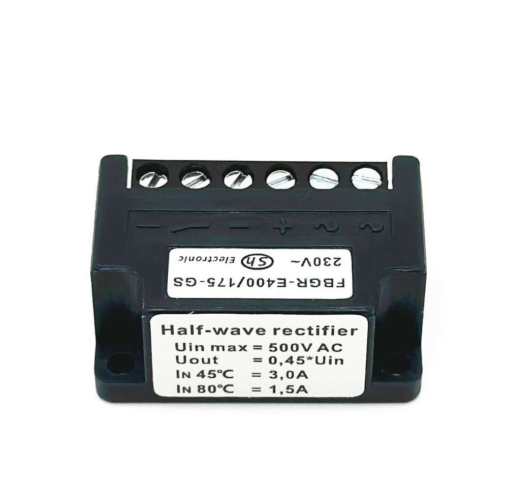 FBGR-E400/175-GS rectifier 230V 0.45 half-wave brake rectifier device
