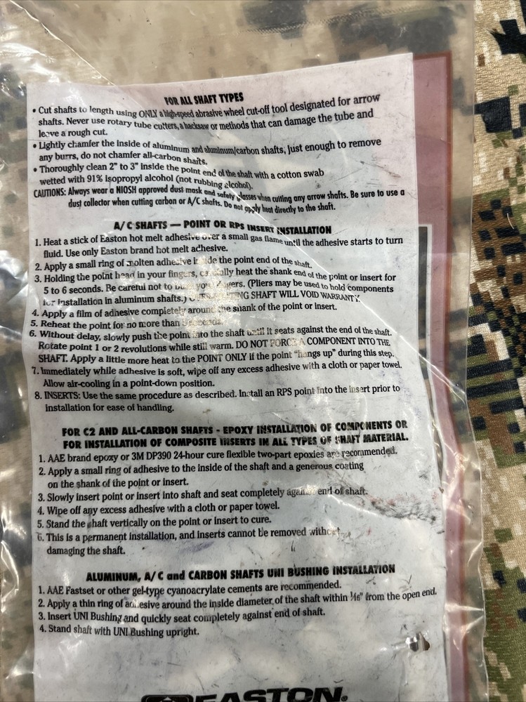 Easton Authentic Components