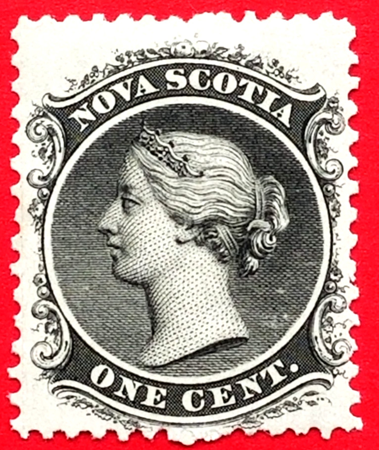 Canada Nova Scotia #8 Queen Victoria MH
