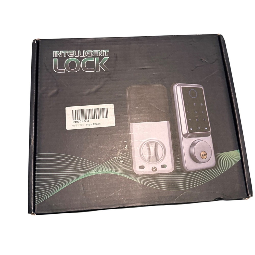 Smart Lock Wifi Tuya Version Fingerprint Card Password Mechanical Key