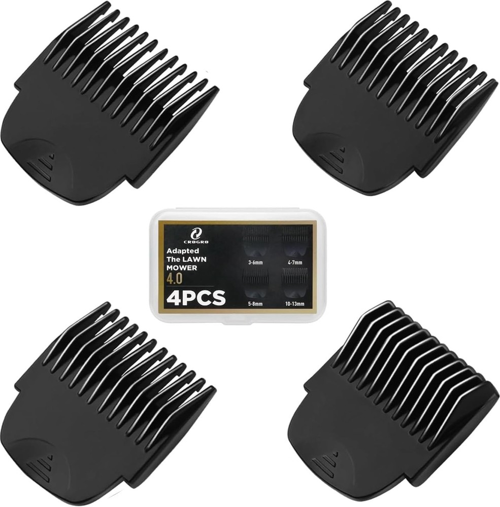 Guards for Manscaped 4.0, Cutting Guides Comb Replacement (4-Pack)