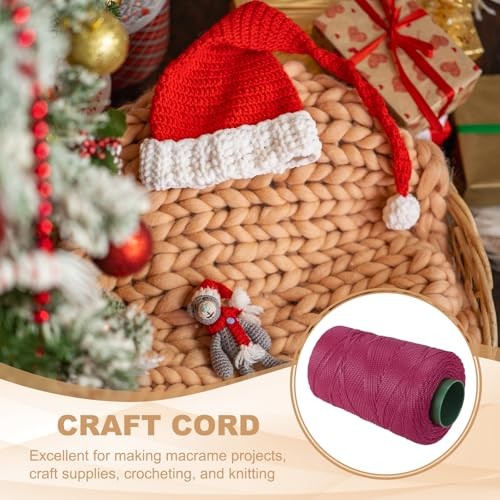Polyester Macrame Cord, 3mm x 219 Yards Polypropylene Macrame Cords Braided