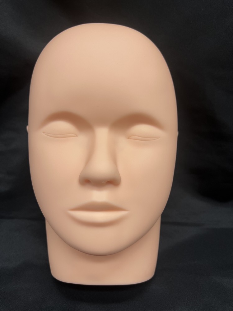 Lash Mannequin Head, Practice Training Head,for Make Up and Lash Ext...