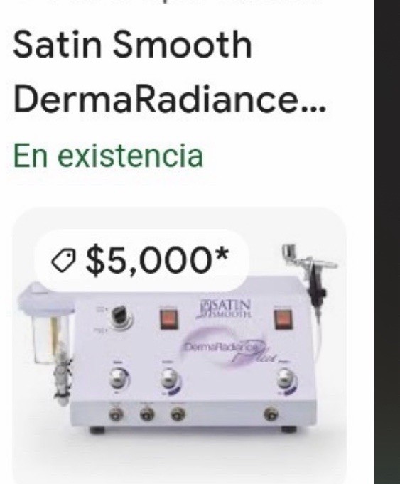 Satin Smooth DermaRadiance Plus Diamond Wand Multi-Function Facial Machine White