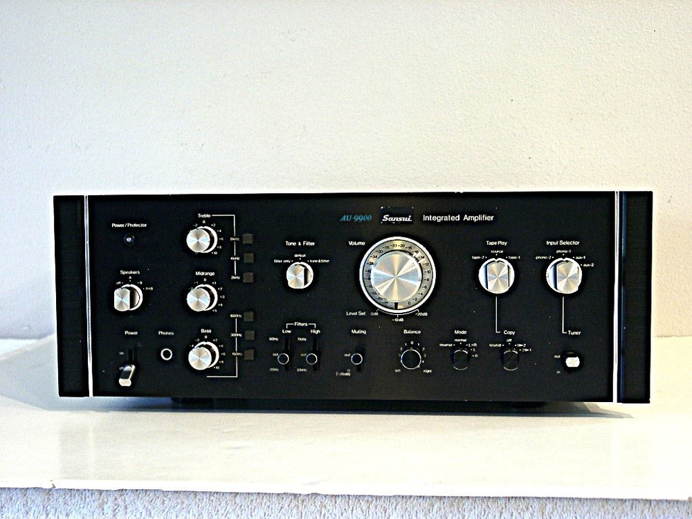 SANSUI AU9900 INTEGRATED POWER AMPLIFIER - VERSATILE