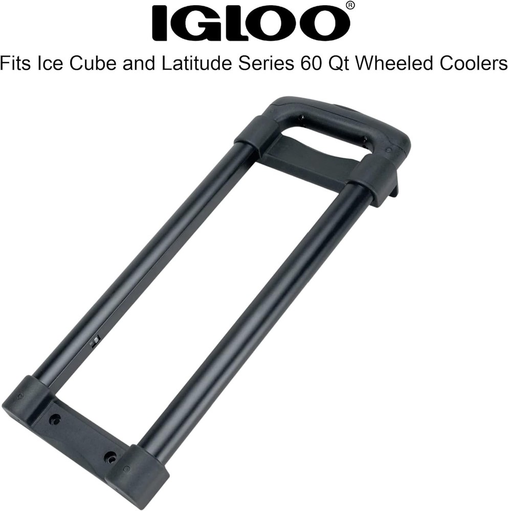 Igloo Replacement Telescoping Handle for Ice Cube and Latitude 60 Qt Black