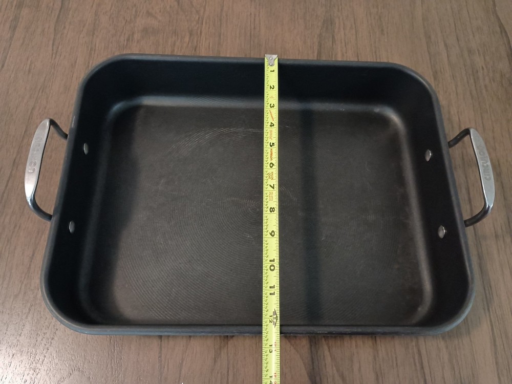 Circulon Rectangular Roaster Baker Baking Pan Slightly Used 12"x16"