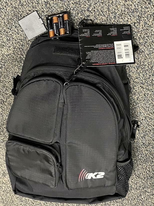 K2 Genesis Pack - Bio Sonic Backpack - *WORKING* **BRAND NEW**
