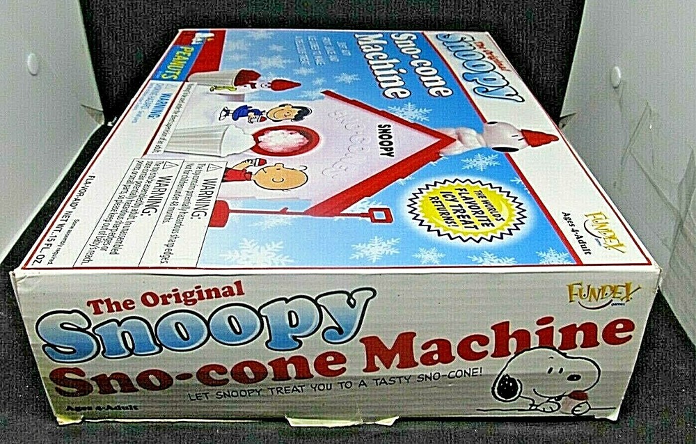 Peanuts The Original Snoopy Sno-Cone Machine