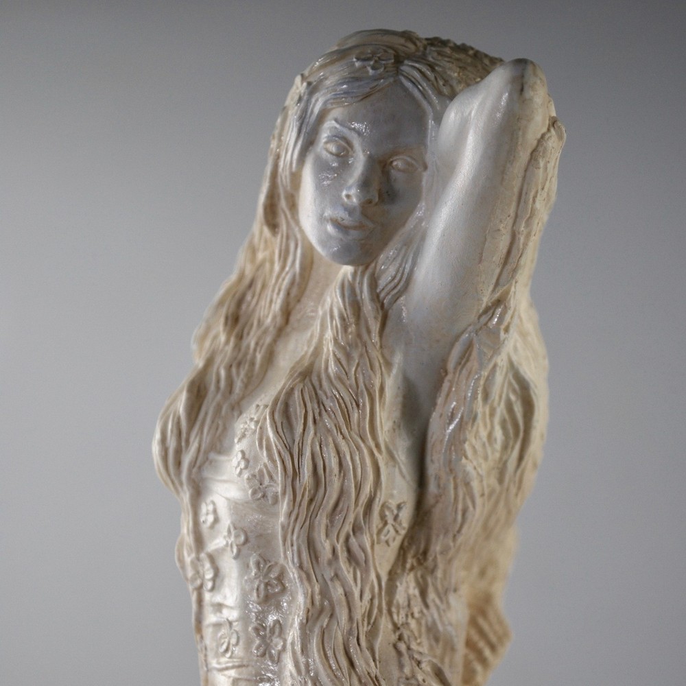 Blodeuedd / Blodeuwedd - Handcast Statue