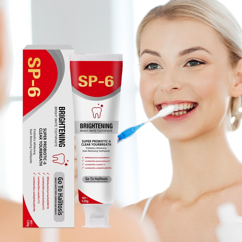 SP-6 Probiotic Toothpaste Sp-6 Toothpaste Whitening Odor Removal Toothpaste 2024