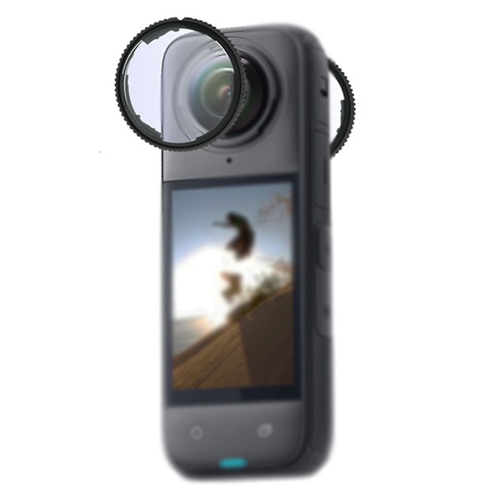 For Insta360 X5 Lens Protection 2pcs PC Protector for Complete Coverage