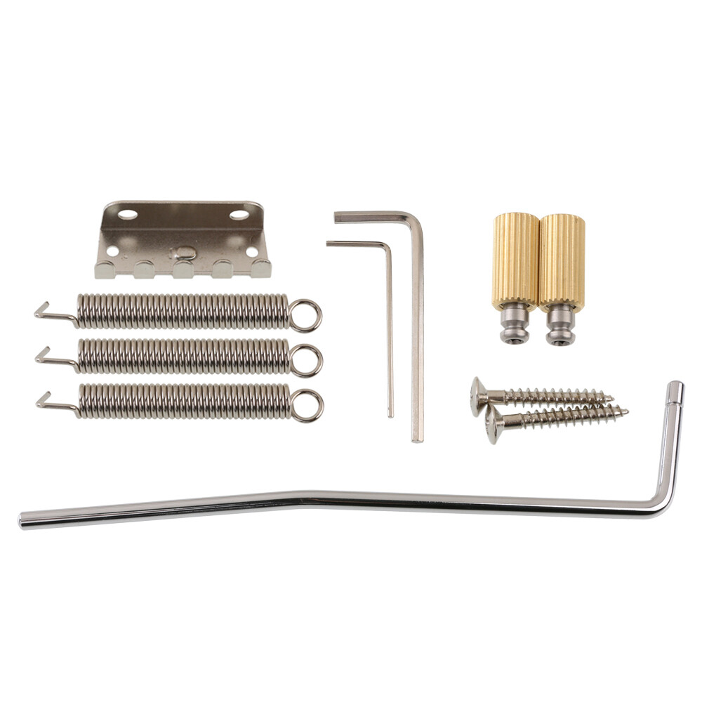 Non-locking 2 Point Tremolo Bridge String Spacing 10.8mm Chrome