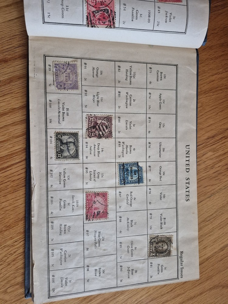 1944 The World United States and Foreign Postage Stamp Album