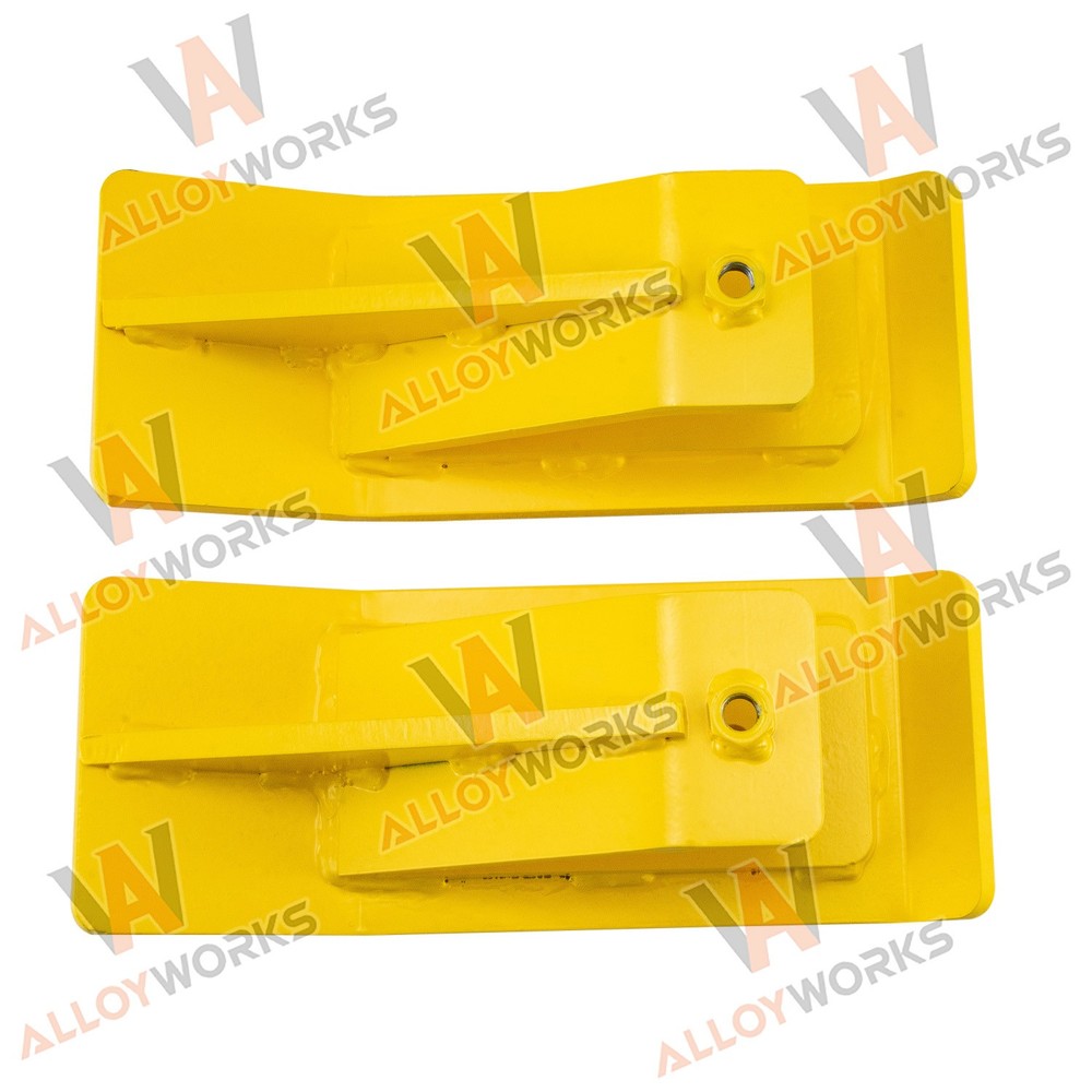 Pair Tractor Bucket Protector Ski Edge Tamer Protector Snow/Removal Wheel Loader