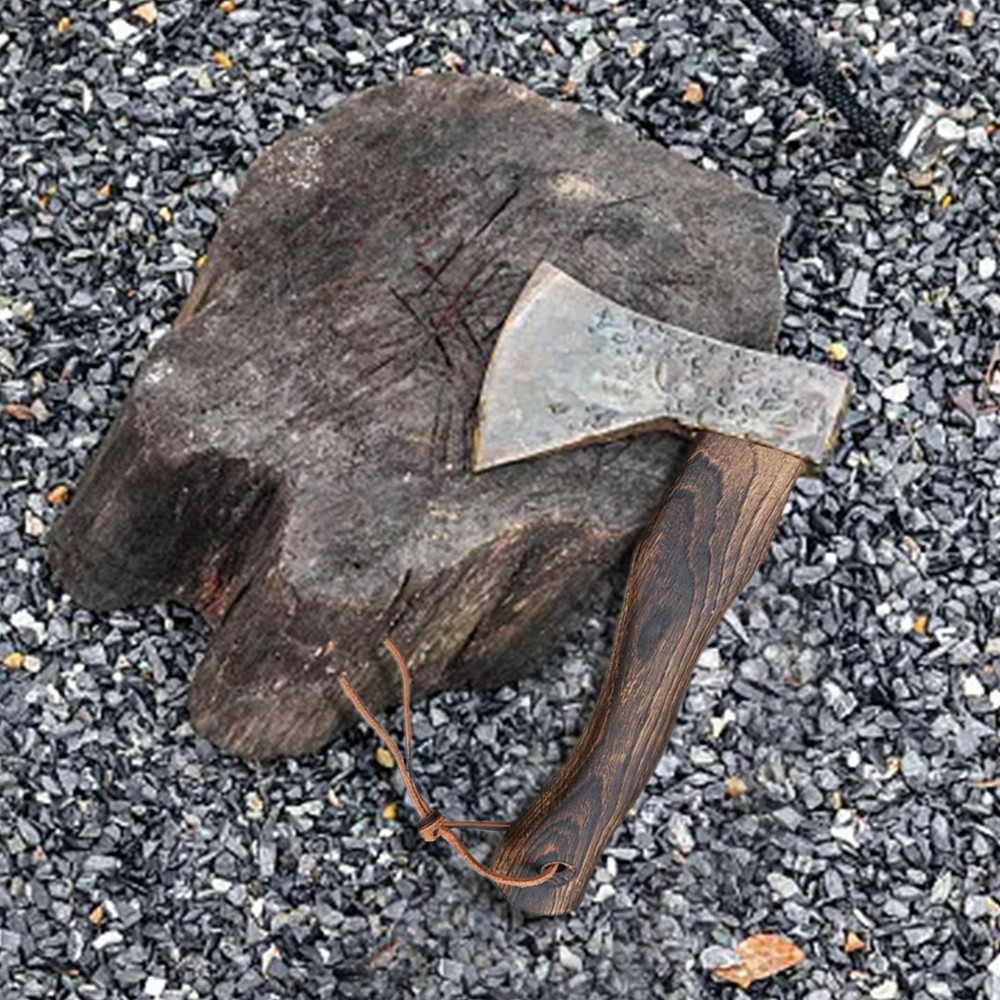 Axe Handle Wood Comfortable Hatchet Handle Replacement Short Hatchet Ax Handle