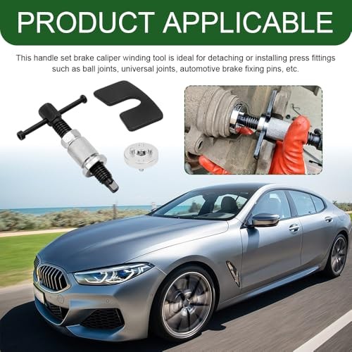 Car Brake Piston Wind Back Tool, Brake Caliper Compression Tool, Automotive