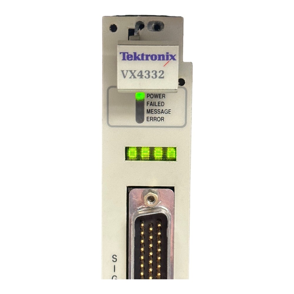 TEKTRONIX VX4332 40CH SCANNER 2-WIRE SCANNER MASTER VXI MODULE SN B374105