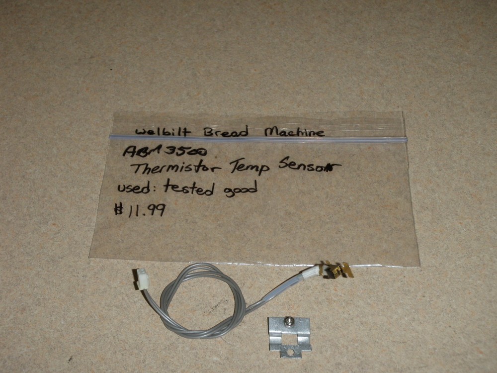 Welbilt Bread Maker Machine Thermister Temp Sensor Model ABM3500 (BMPF) OEM