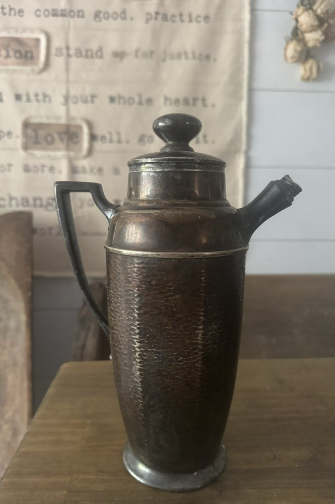 Antique Homan Cocktail Shaker/Pitcher