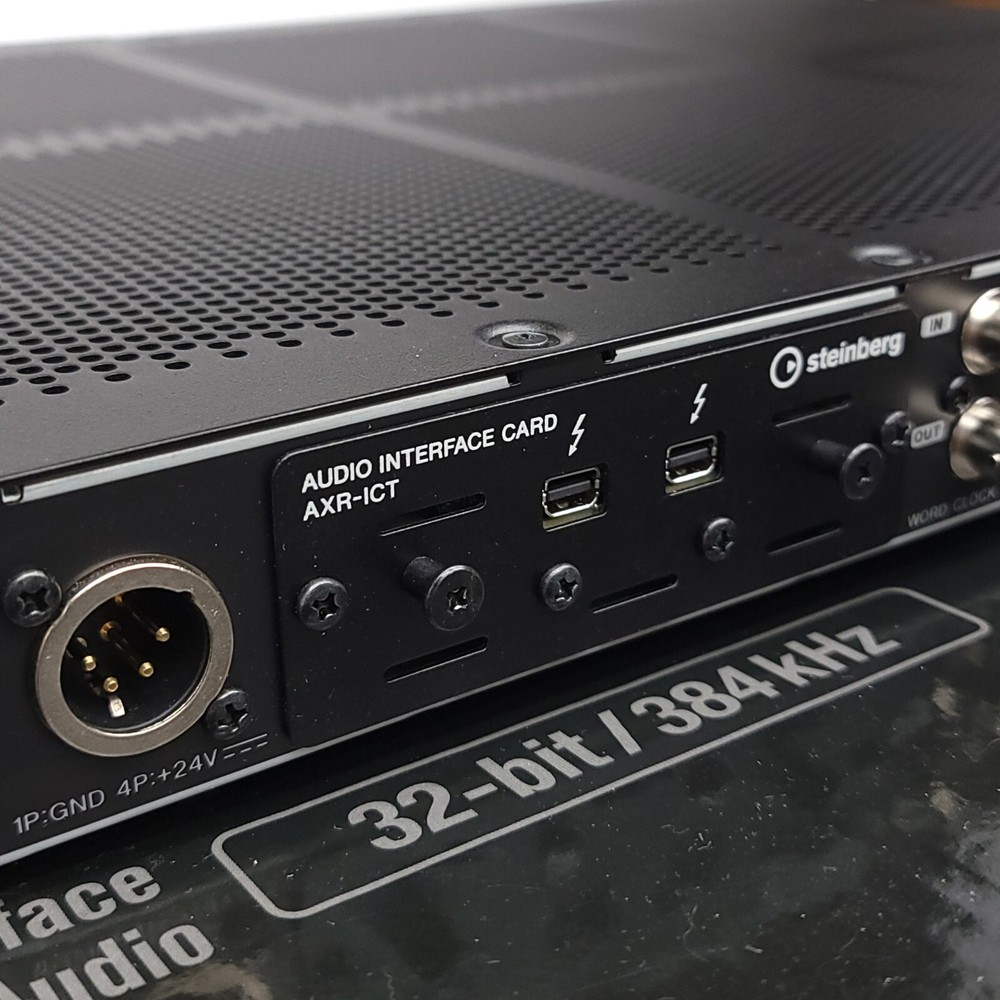 Steinberg AXR4T 32-bit Premium Thunderbolt Audio Interface OPEN BOX
