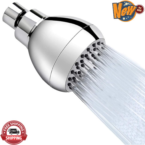 Original Modified HIGH FLOW SHOWER HEAD * 14 GPM Soft High Pressure * Acrylonitr