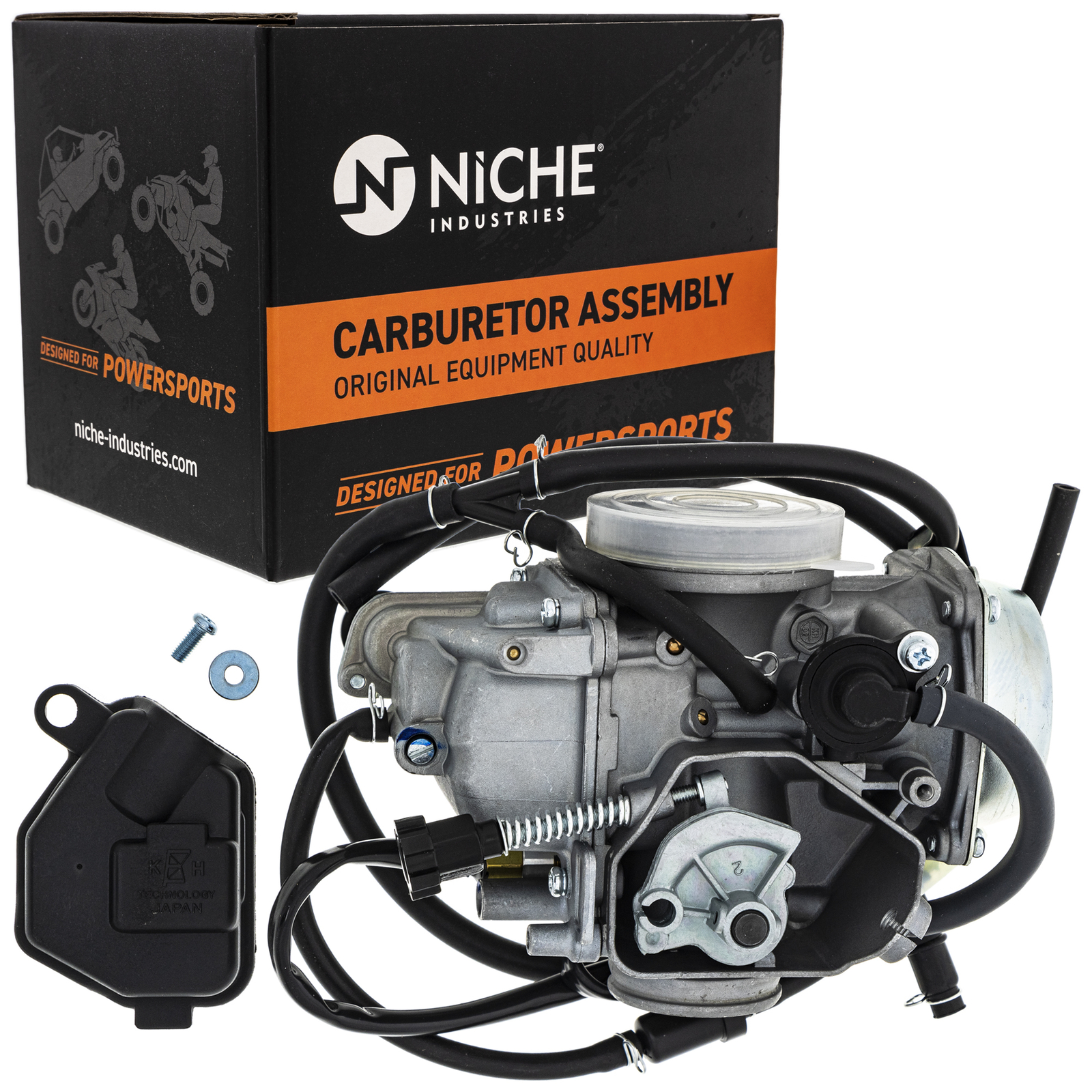 NICHE Carburetor for 2004-2006 Honda Rancher 350 TRX350FE 16100-HN5-M41 ATV