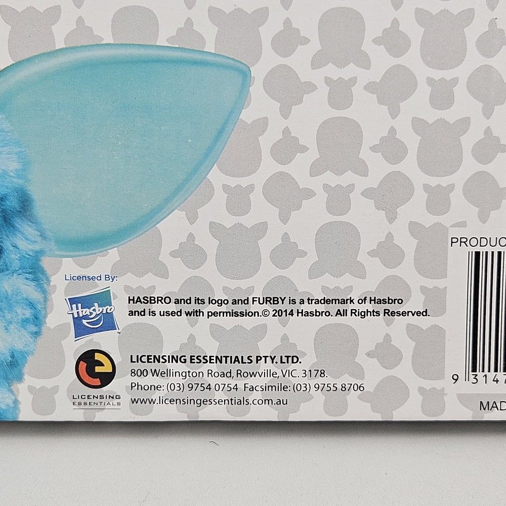 Furby wall clock 2014 Hasbro boxed