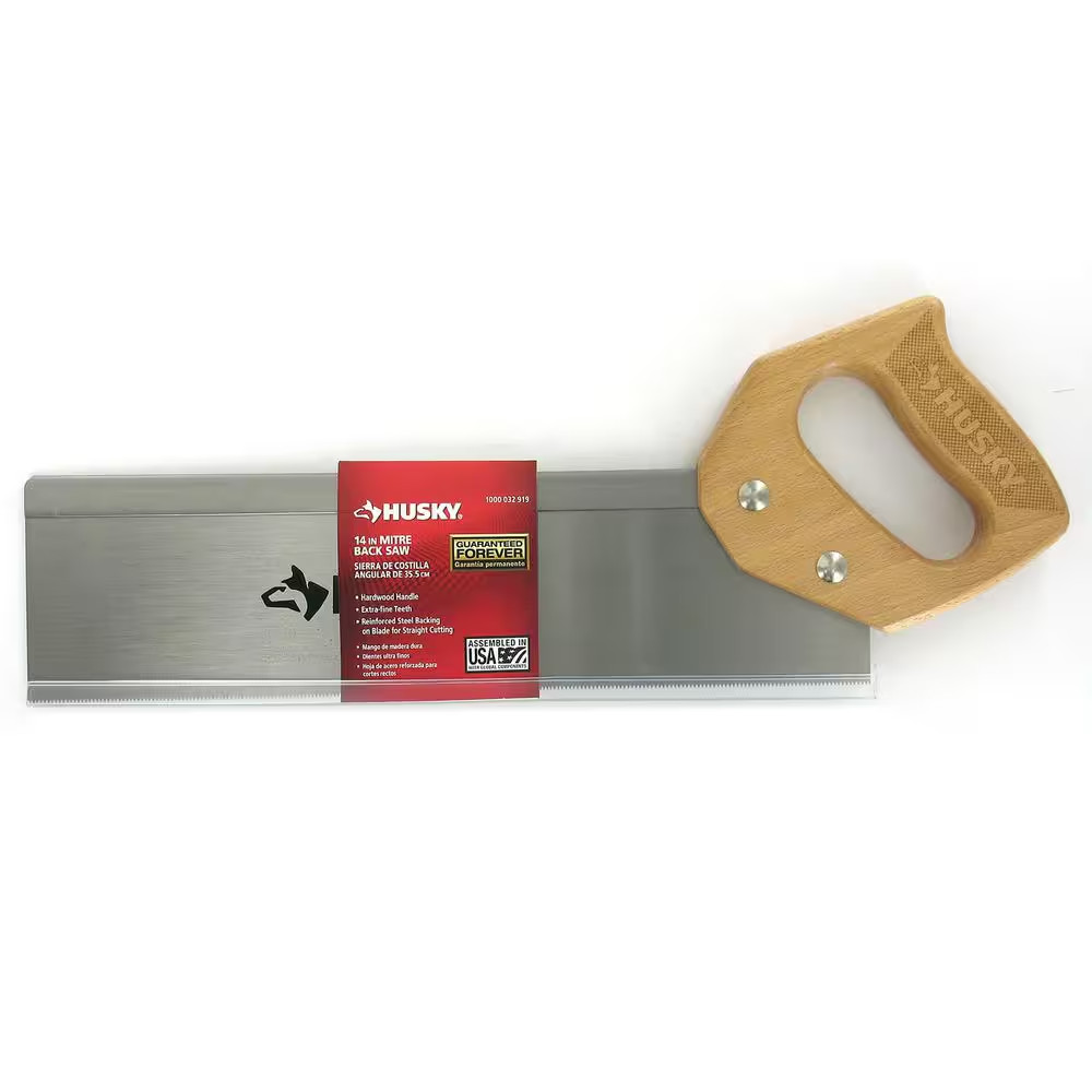 14 In. Back Saw with Wood Handle