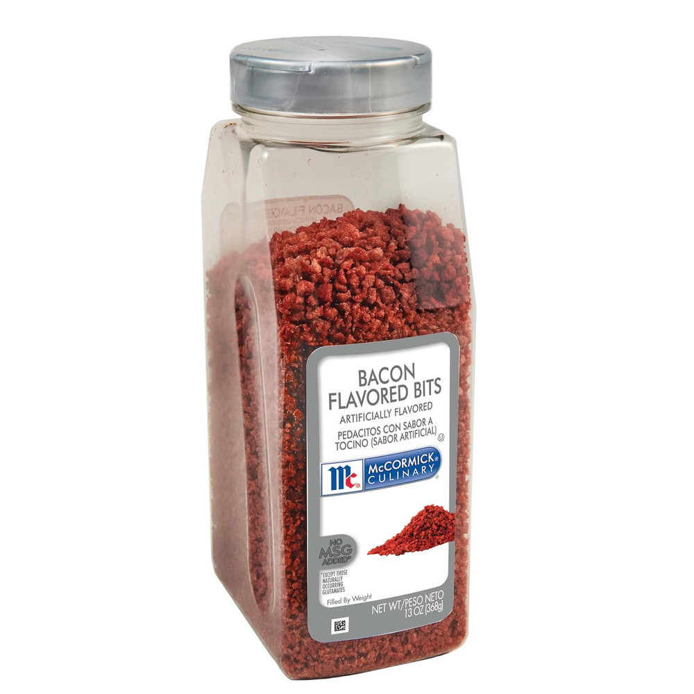 Bacon Flavored Bits, 13 Oz - One 13 Ounce Container of Bacon
