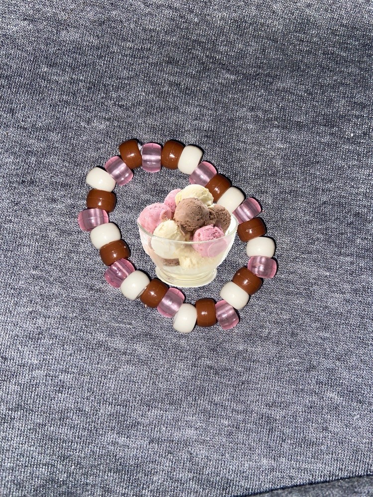 Neopolitan Single Kandi Bracelet