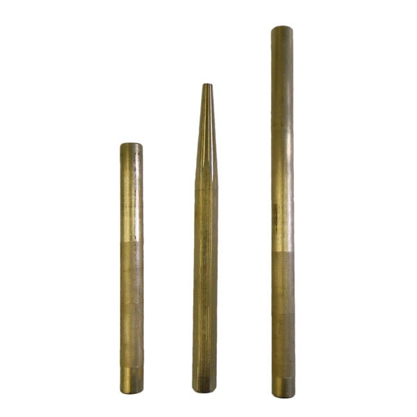 3 PC Brass Non-Sparking Drift Punch Set