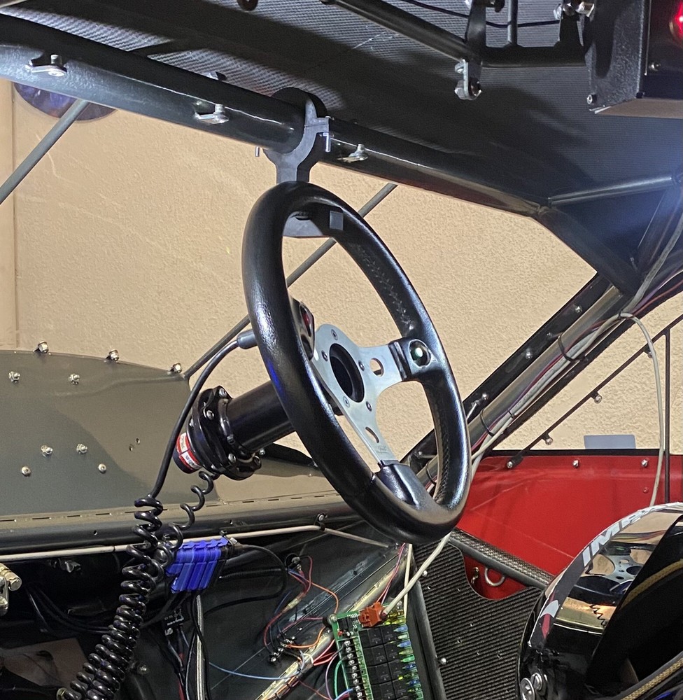 3D Printed Steering Wheel/Helmet Hooks PINK