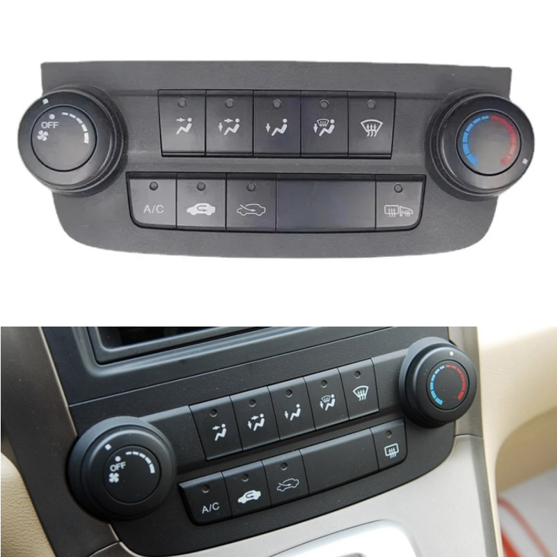 A/C Heater Temperature Climate Control Button Panel For Honda CR-V CRV 2007-2011