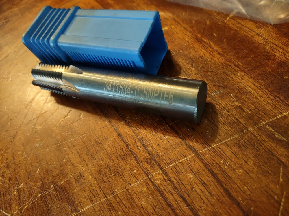 New Advent Solid Carbide Thread Mills 3411534-1CSNPTF6