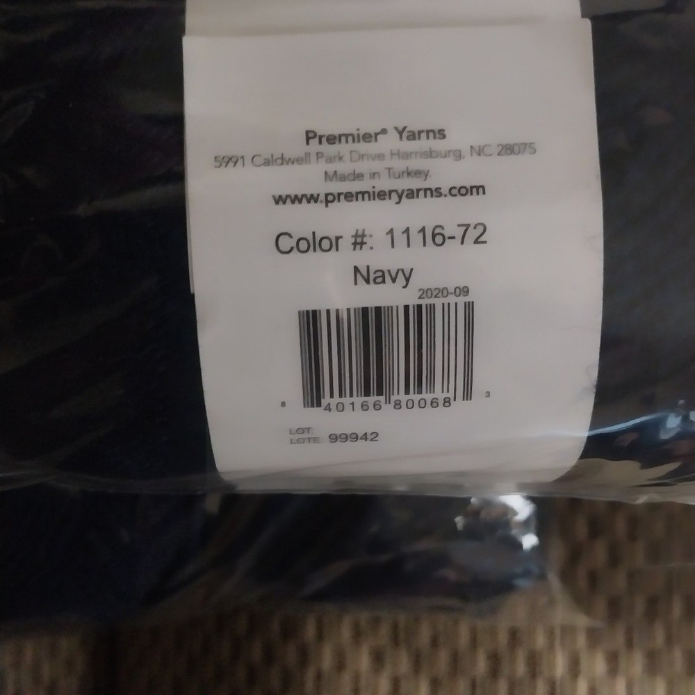 New Premier Just Yarn "Navy"